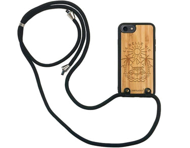 Coque sangle LA BELLE VIE iPhone SE 2ème génération
